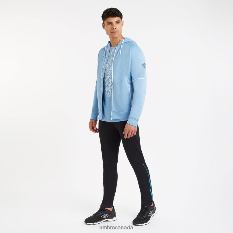 Allure/Brilliant White Clothing Pro Training FZ Hoodie Men Umbro 262Z8100