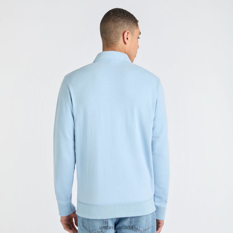 Angel Falls/Blazing Orange Clothing Polo Sweatshirt Men Umbro 262Z8104