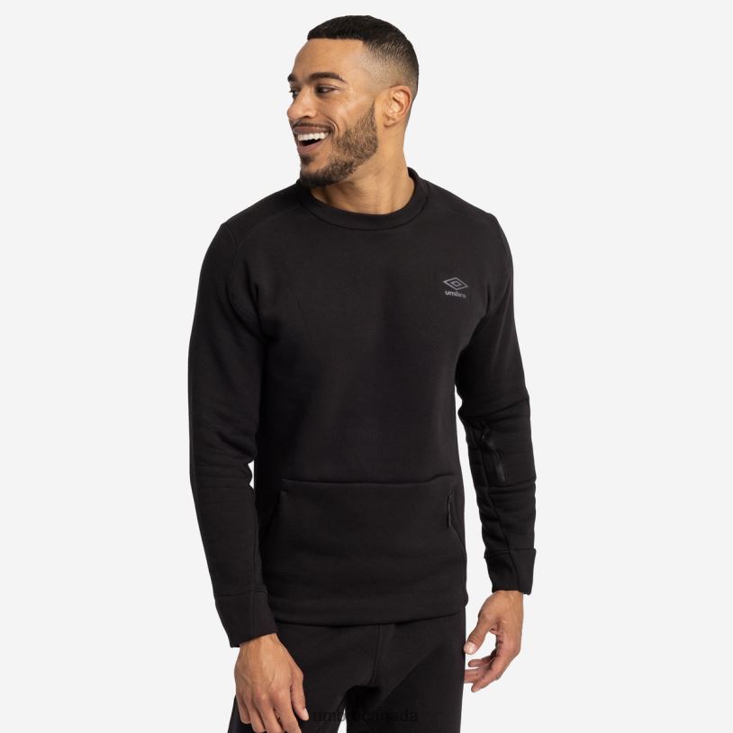 Black Clothing Pro Fleece Elite Sweat Men Umbro 262Z8153