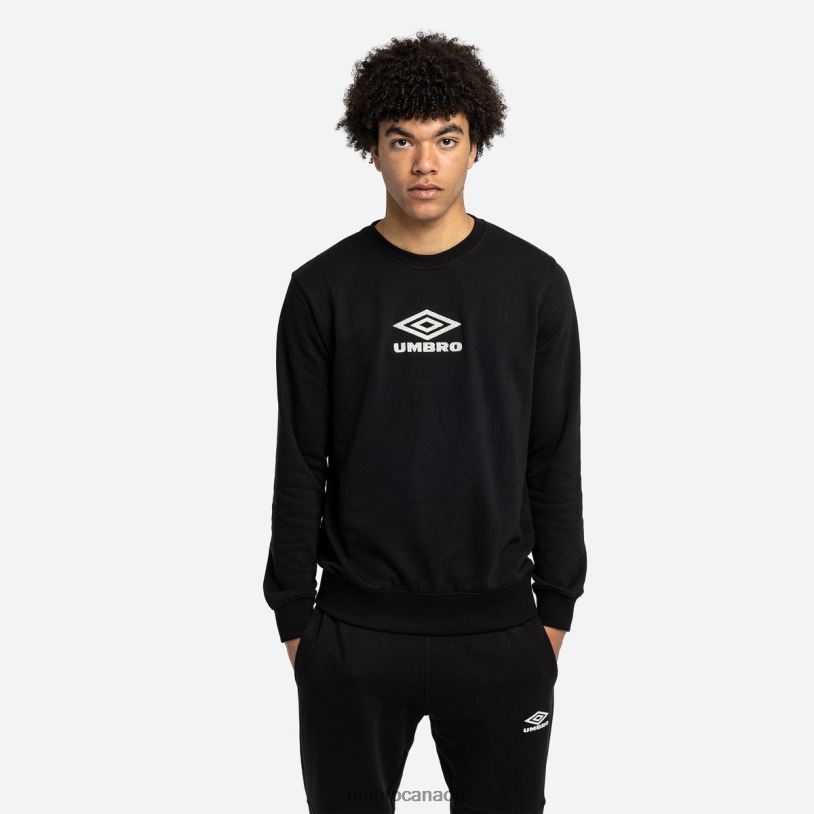 Black/Lunar Rock Clothing Diamond Sweat Men Umbro 262Z8146