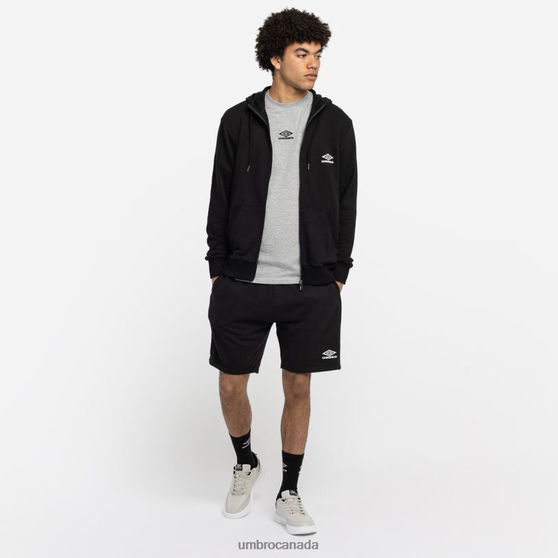 Black/Lunar Rock Clothing Diamond ZT Hood Men Umbro 262Z8142