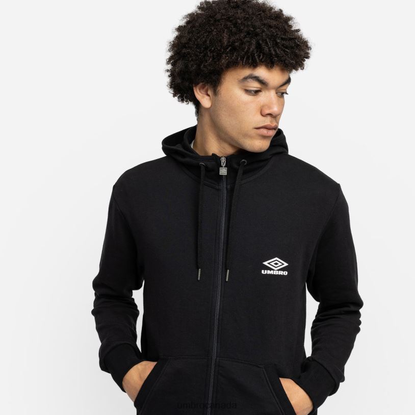 Black/Lunar Rock Clothing Diamond ZT Hood Men Umbro 262Z8142