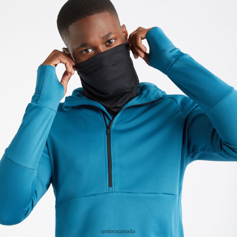 Blue Coral Clothing Pro Training Elite Half Zip Hoodie Men Umbro 262Z8148