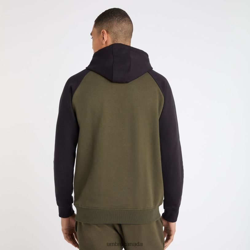 Forest Night/Black Clothing Core Raglan Hood Men Umbro 262Z8121