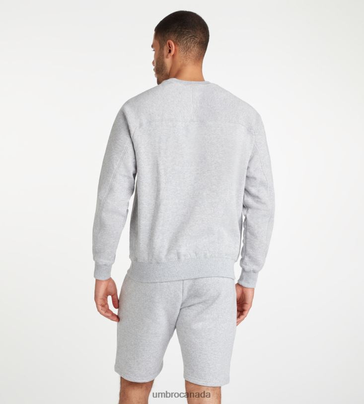Grey Marl/White Clothing Club Leisure Sweat Men Umbro 262Z8139