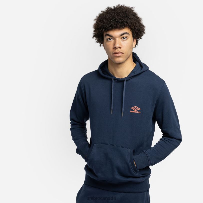 Indigo Mood/Hot Sauce Clothing Diamond Oh Hood Men Umbro 262Z8154