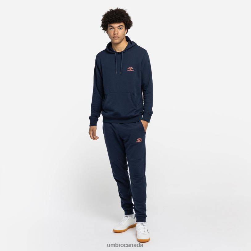 Indigo Mood/Hot Sauce Clothing Diamond Oh Hood Men Umbro 262Z8154