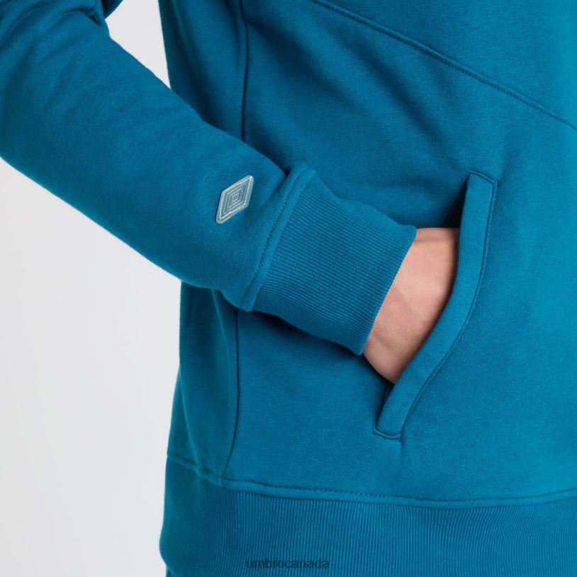 Lyons Blue Clothing Sports Style Hood Men Umbro 262Z8111