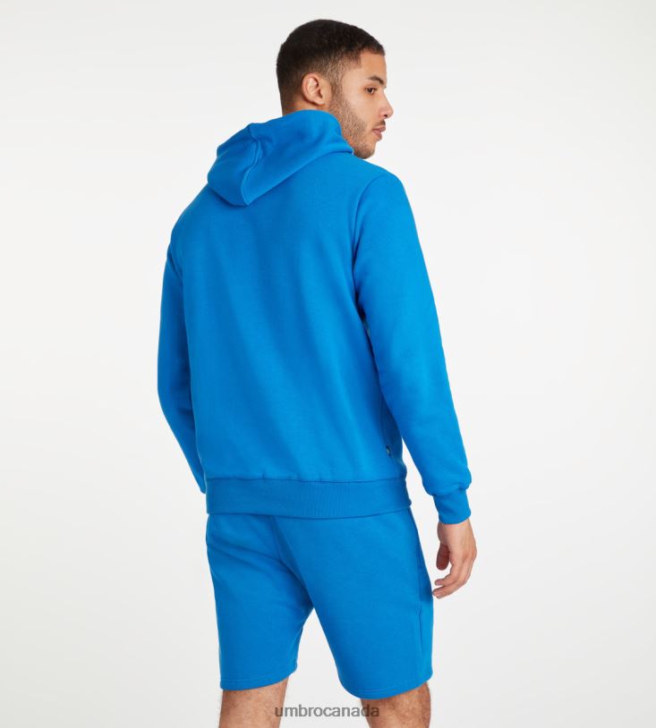 TW Royal/White Clothing Club Leisure Hoody Men Umbro 262Z8132