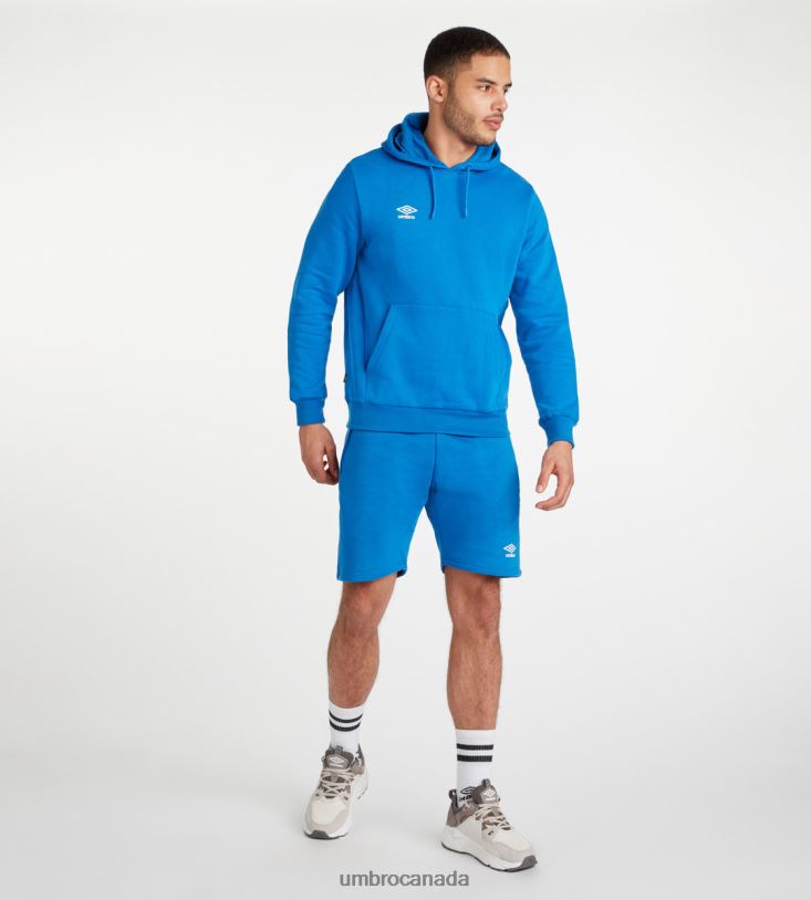 TW Royal/White Clothing Club Leisure Hoody Men Umbro 262Z8132