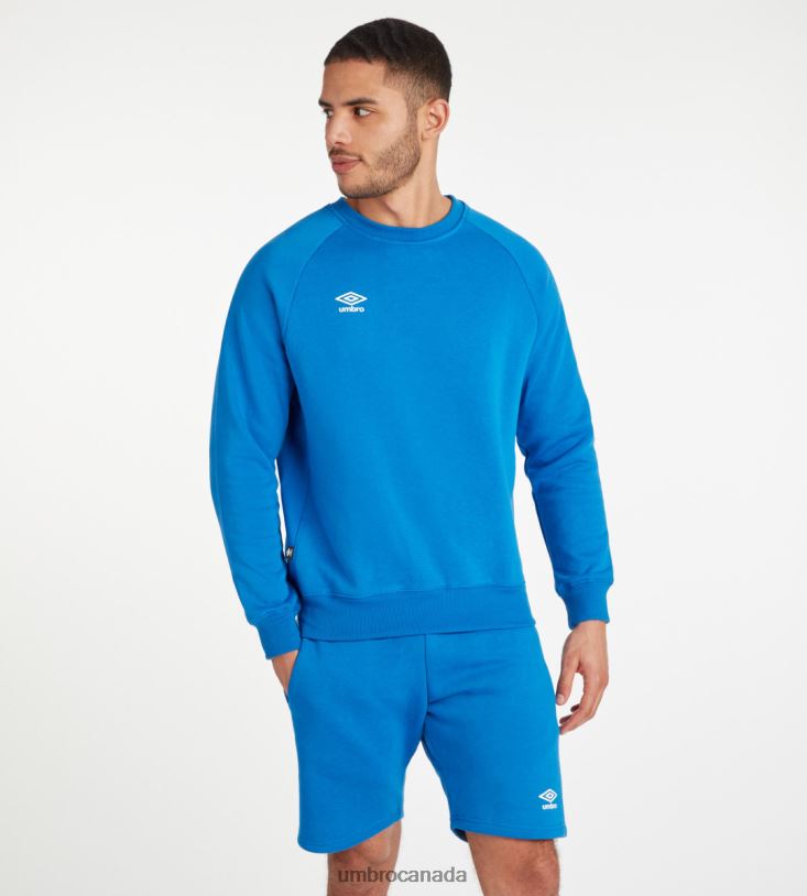 TW Royal/White Clothing Club Leisure Sweat Men Umbro 262Z8141