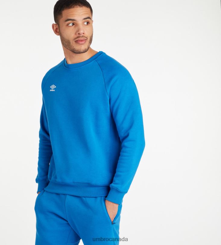 TW Royal/White Clothing Club Leisure Sweat Men Umbro 262Z8141