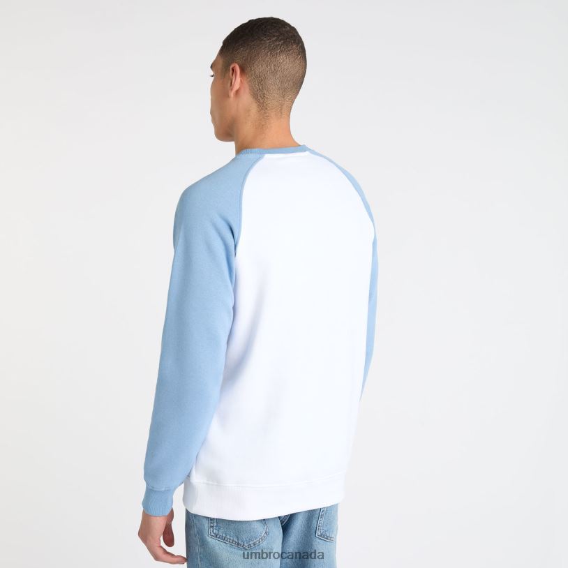 White/Allure Clothing Core Raglan Sweat Men Umbro 262Z8112