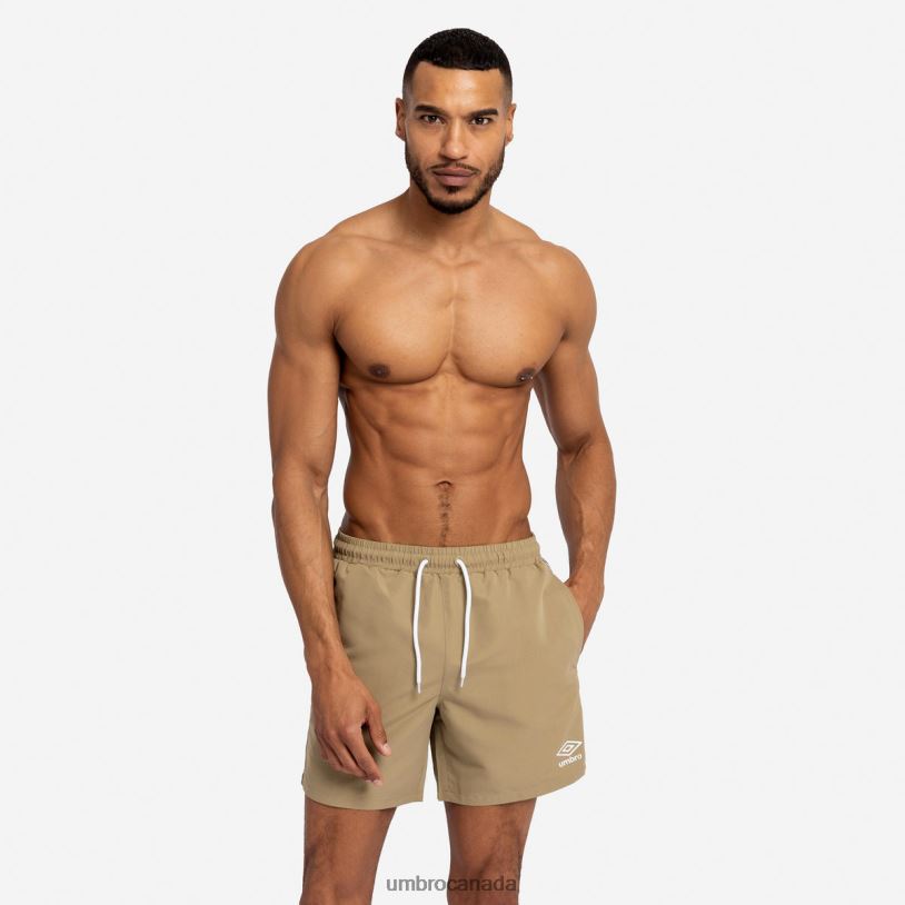 Khaki Clothing Taped Swim Short Men Umbro 262Z8258