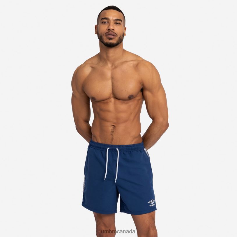 TW Navy Clothing Taped Swim Short Men Umbro 262Z8259