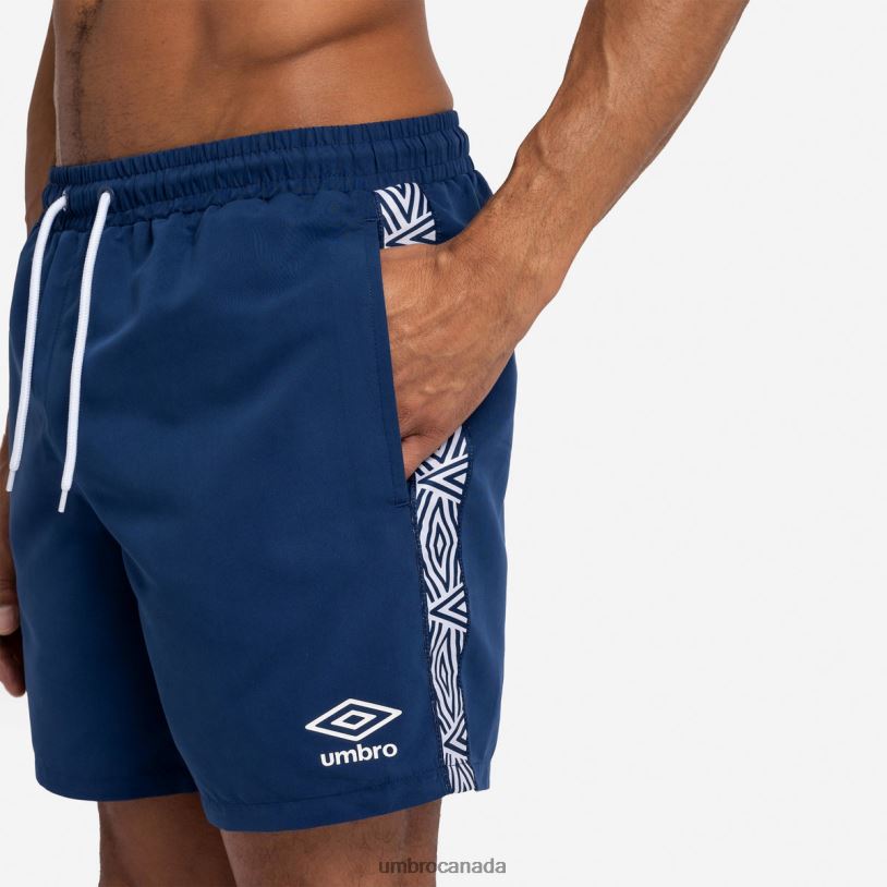 TW Navy Clothing Taped Swim Short Men Umbro 262Z8259