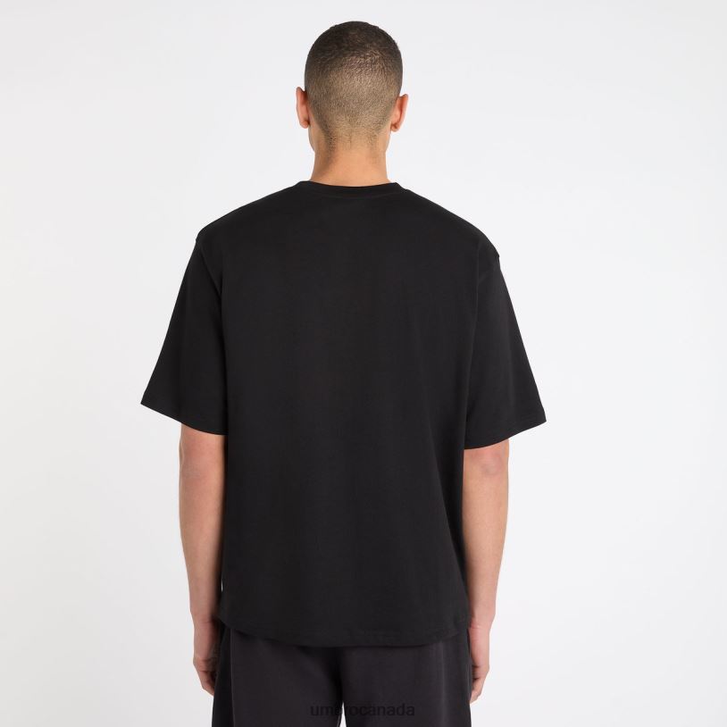 Black Clothing Sports Style Oversize Tee Men Umbro 262Z840