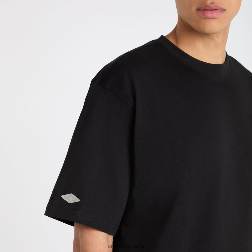 Black Clothing Sports Style Oversize Tee Men Umbro 262Z840