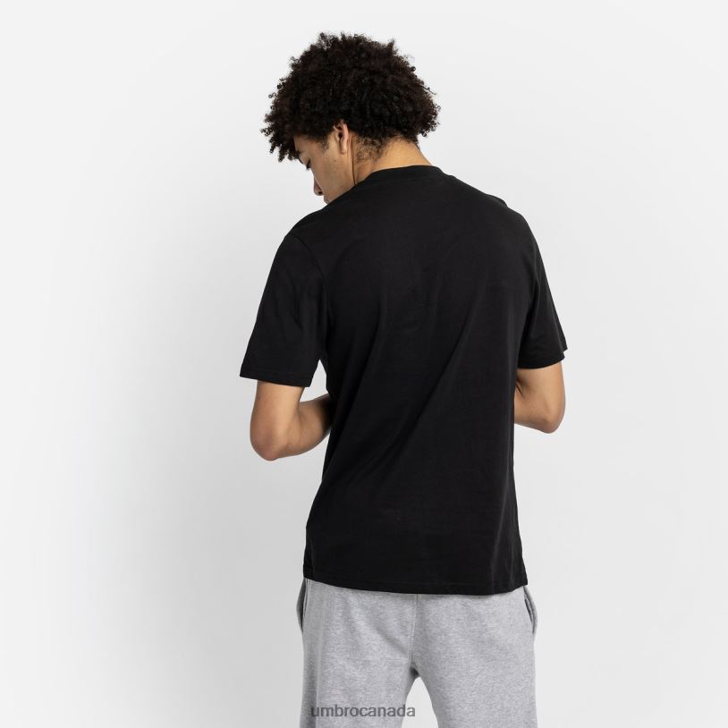 Black/Lunar Rock Clothing Diamond Small Logo Tee Men Umbro 262Z872