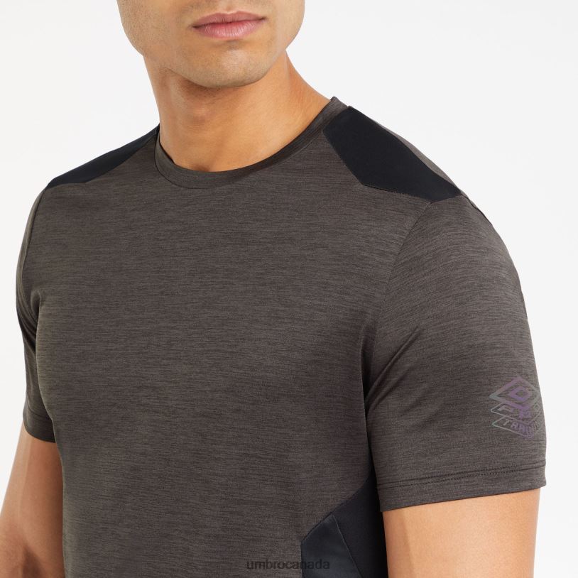 Black Marl Clothing Pro Training Marl Poly Tee Men Umbro 262Z817