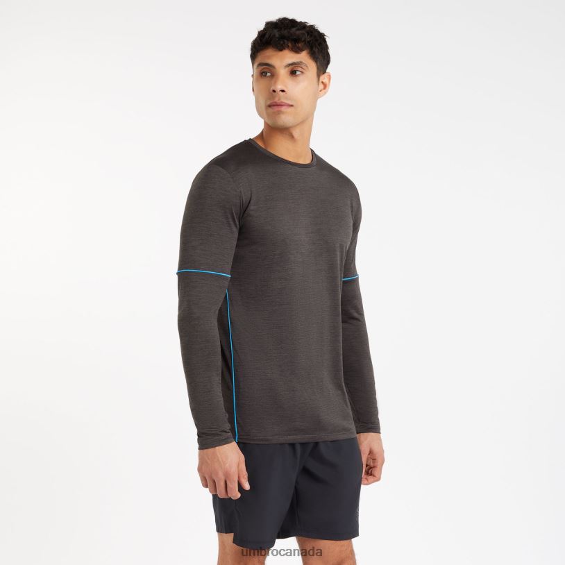 Black Marl Clothing Pro Training Marl Poly Tee Men Umbro 262Z826