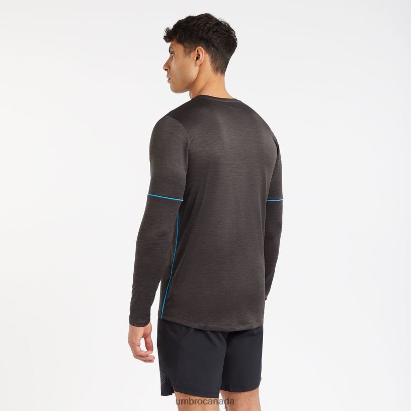 Black Marl Clothing Pro Training Marl Poly Tee Men Umbro 262Z826
