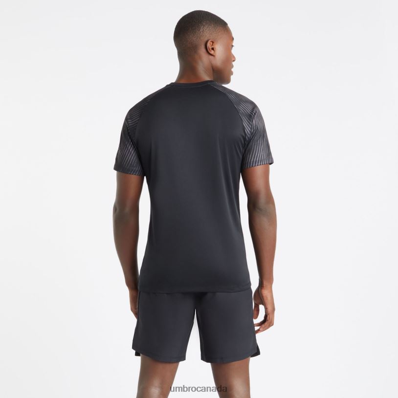 Black/Periscope Clothing Pro Training Graphic Sleeve Jersey Men Umbro 262Z876