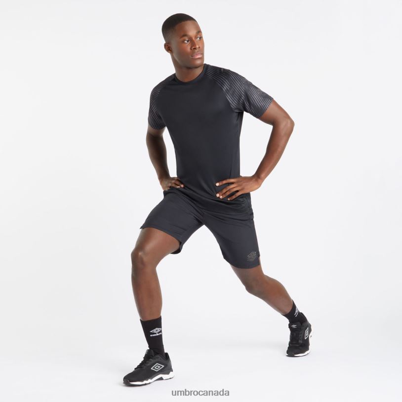 Black/Periscope Clothing Pro Training Graphic Sleeve Jersey Men Umbro 262Z876