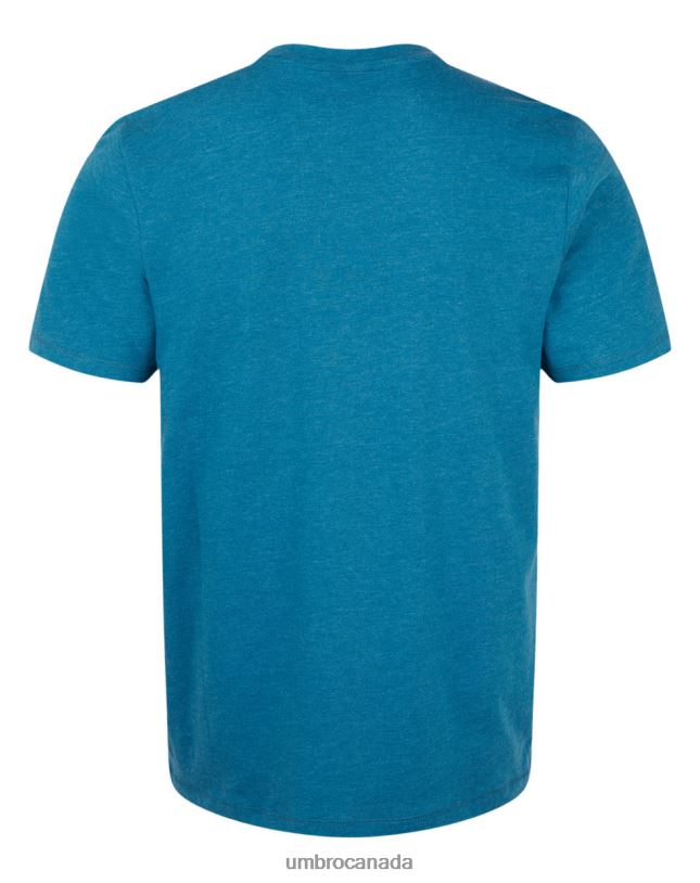 Blue Sapphire Marl Clothing Large Cotton Logo Tee Men Umbro 262Z891