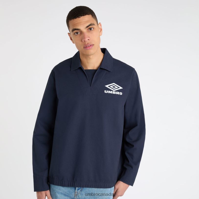 Dark Navy Clothing Drill Top Men Umbro 262Z831