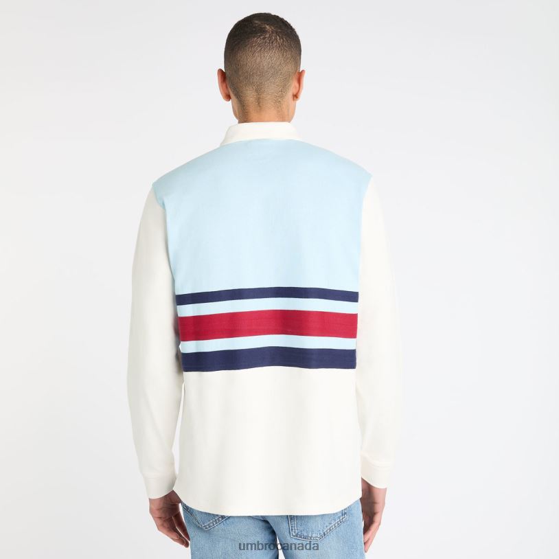 Ecru/Angel Falls/Midnight Sail Clothing Rugby Jersey Men Umbro 262Z843