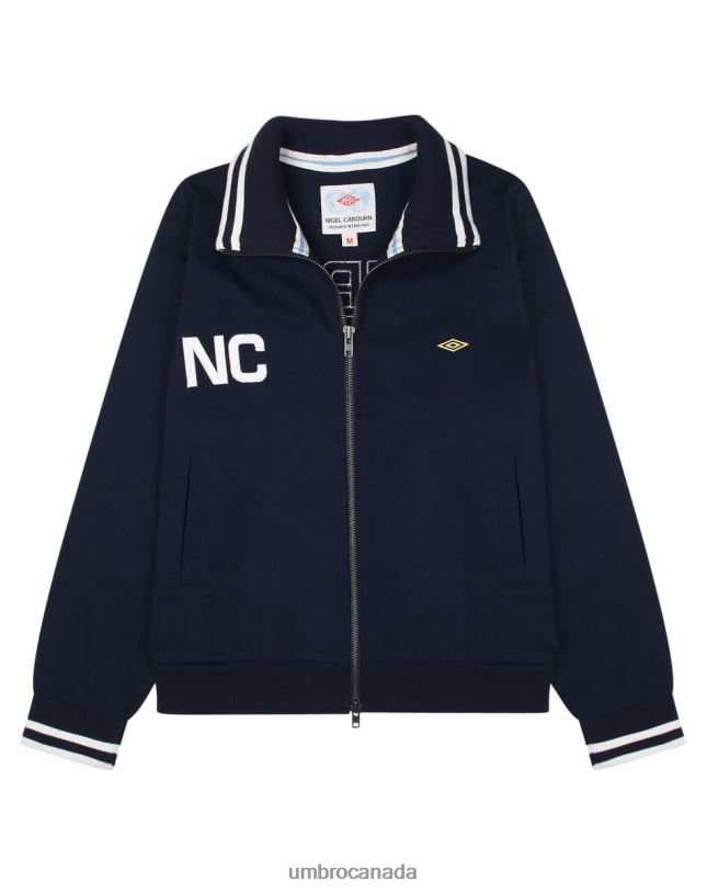 French Navy Clothing Nigel Cabourn Zip Through Tracktop Men Umbro 262Z880