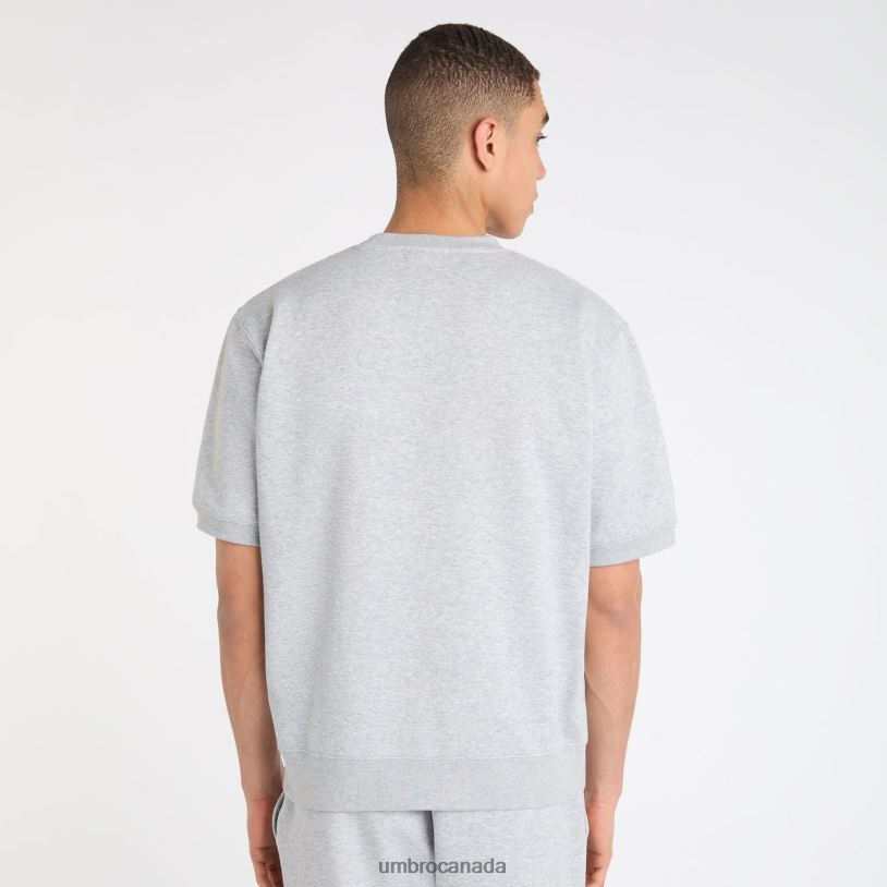 Grey Marl/Collegiate Blue Clothing Core Tee Sweat Men Umbro 262Z833