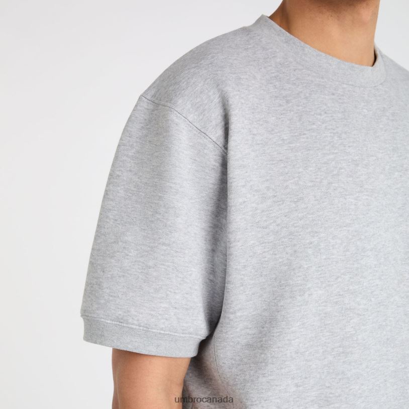 Grey Marl/Collegiate Blue Clothing Core Tee Sweat Men Umbro 262Z833