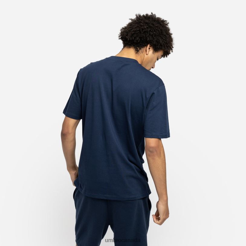 Indigo Mood/Hot Sauce Clothing Diamond Logo Tee Men Umbro 262Z870