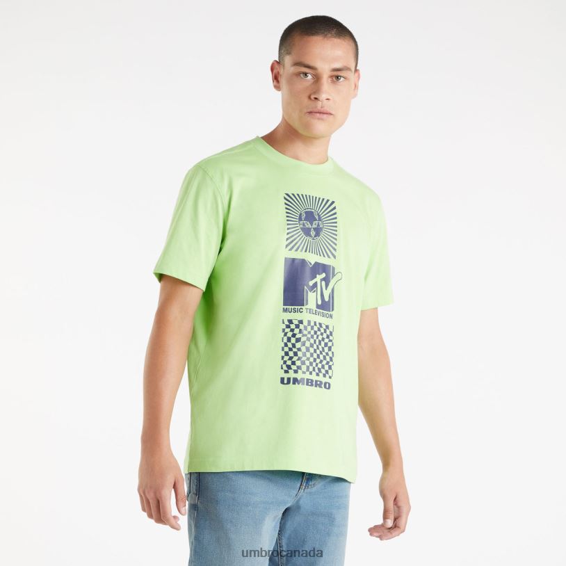 Jaded Lime Clothing MTV Graphic Tee Men Umbro 262Z821
