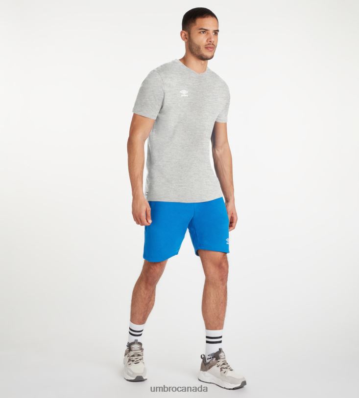 Light Grey Marl Clothing Club Leisure Crew Tee Men Umbro 262Z850