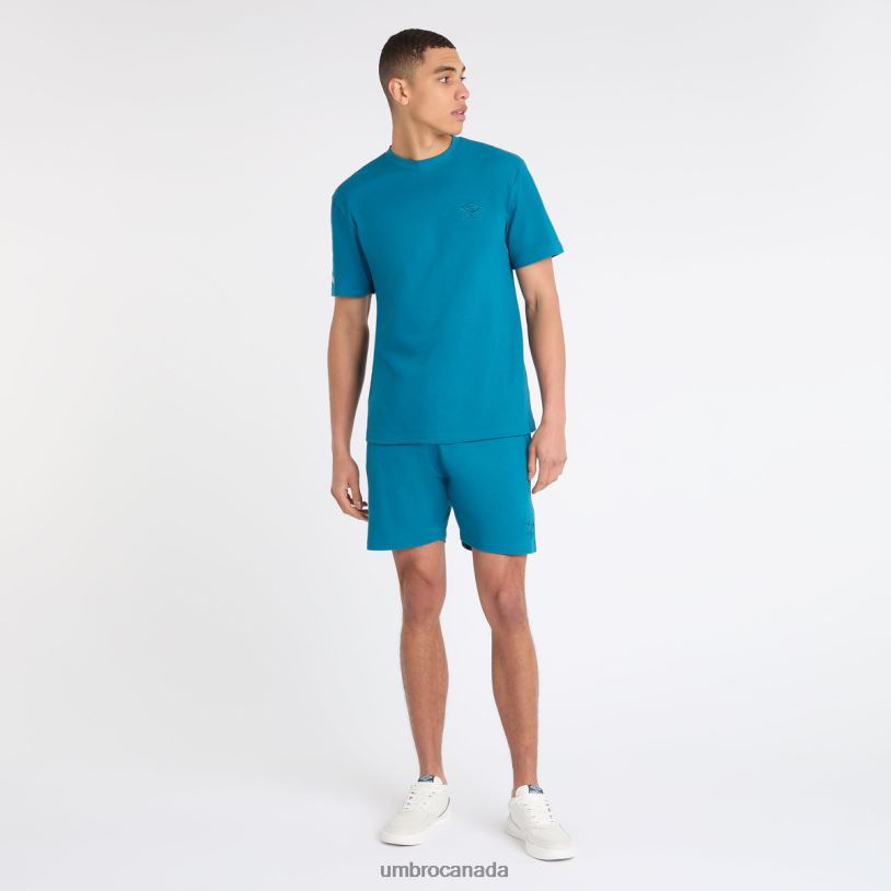 Lyons Blue Clothing Sport Style Pique Tee Men Umbro 262Z847