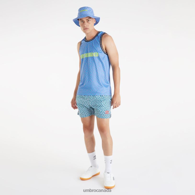 Malibu Blue/Fairy Wren Clothing MTV Vest Men Umbro 262Z825