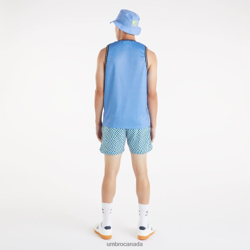 Malibu Blue/Fairy Wren Clothing MTV Vest Men Umbro 262Z825