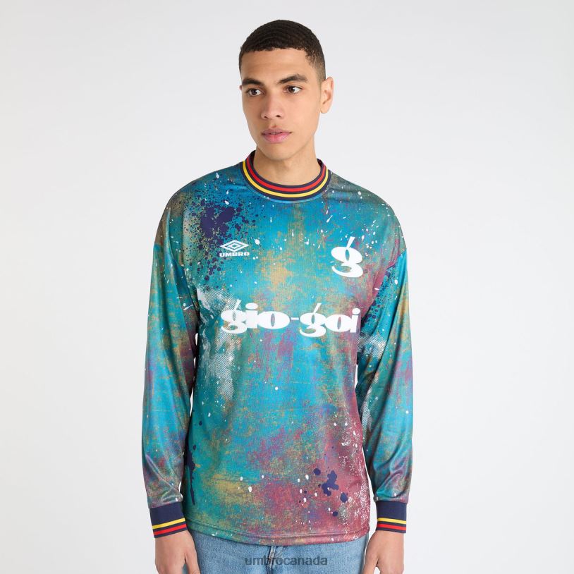 Multi Clothing Gio Goi LS Football Jersey Men Umbro 262Z861