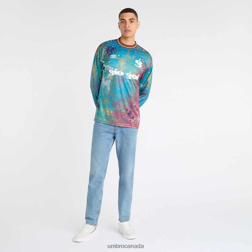 Multi Clothing Gio Goi LS Football Jersey Men Umbro 262Z861