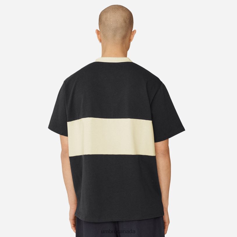 Navy Blazer/Cannoli Cream Clothing YMC Henley Collar Rugby Jersey Men Umbro 262Z888