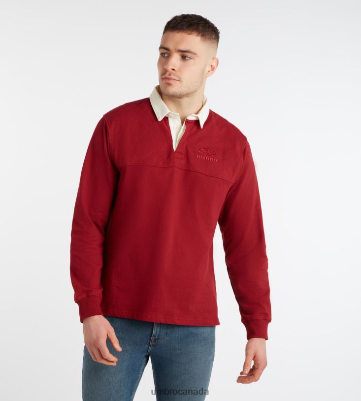 Red Dahlia/Ivory Clothing Home Nations Jersey Men Umbro 262Z859