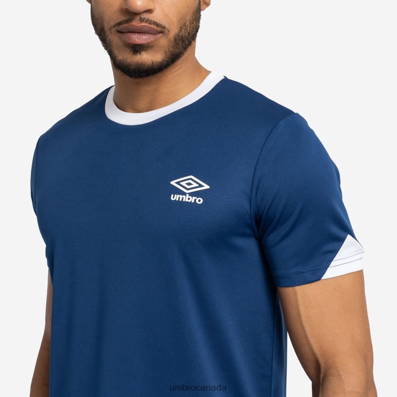 TW Navy/White Clothing Total Training Jersey Men Umbro 262Z866