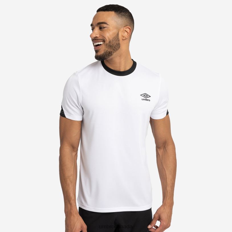 White/Black Clothing Total Training Jersey Men Umbro 262Z868