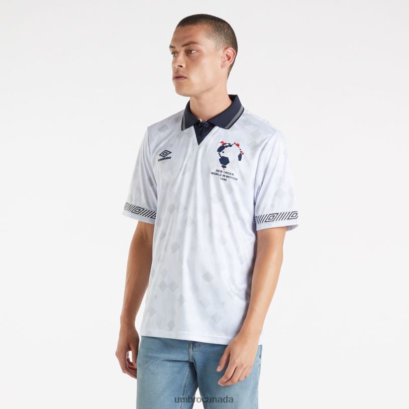 White/Dark Navy Clothing New Order Home Jersey Men Umbro 262Z83