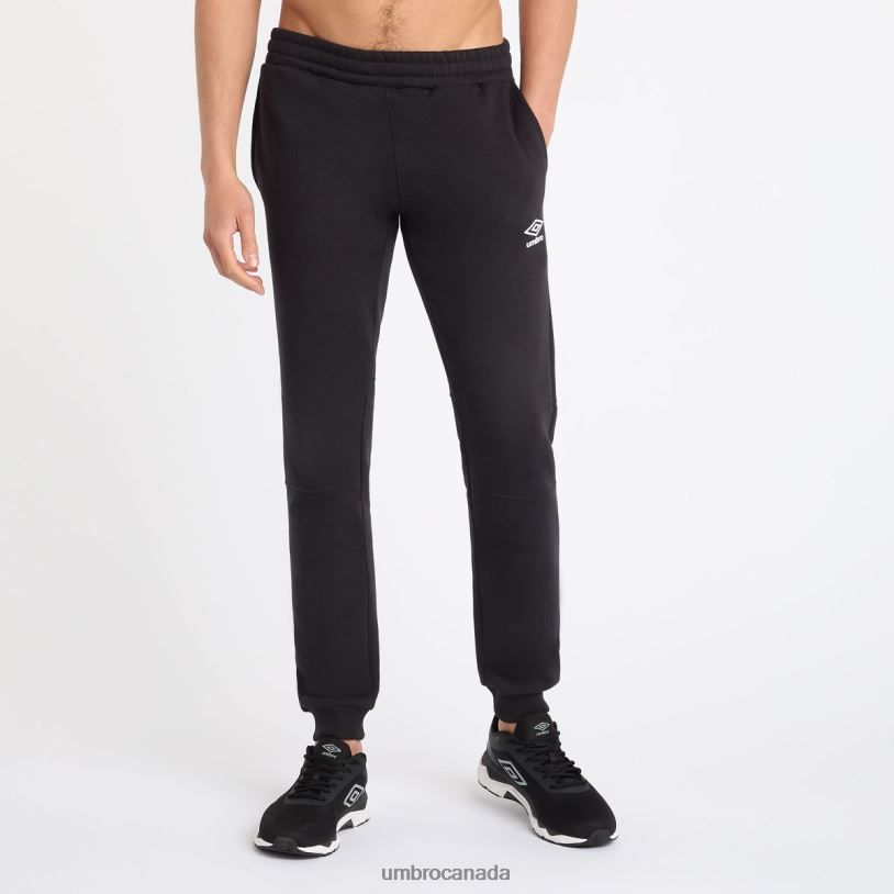 Black/White Clothing Core Skinny Jogger Men Umbro 262Z8176
