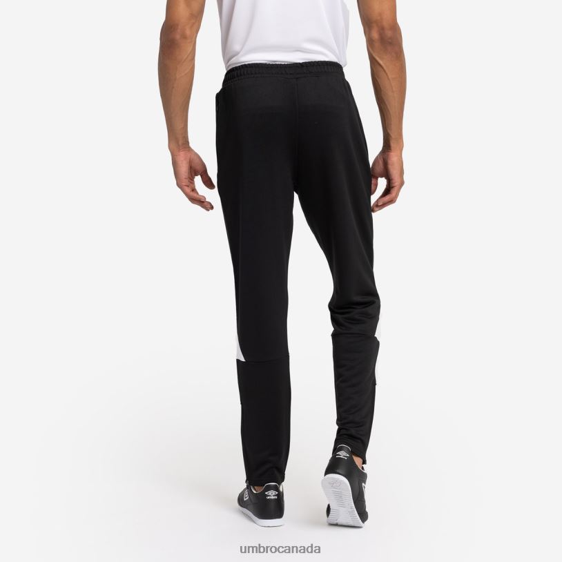 Black/White Clothing Total Training Tapered Pant Men Umbro 262Z8156