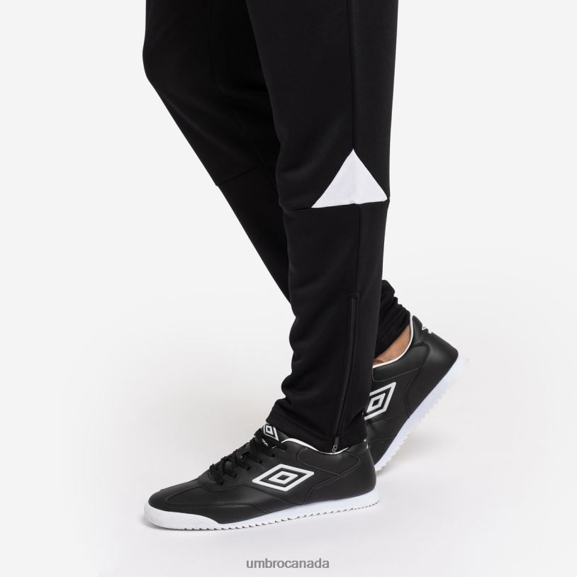 Black/White Clothing Total Training Tapered Pant Men Umbro 262Z8156